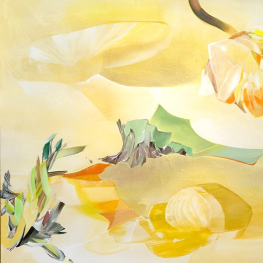 Morgana's spell, 2025, Acryl auf Leinwand, 130 x 360 cm (Diptychon), € 8.800,-