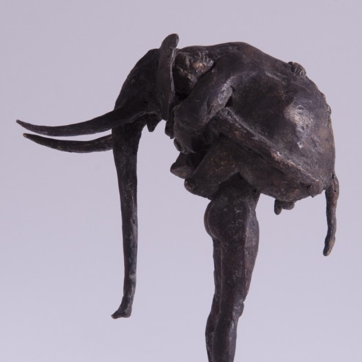 Elefantenliebe, 2016, Höhe 15,5 cm, Bronze, Ed. 9