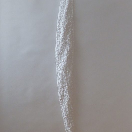 Hommage an Lucio Fontana, 2020, 131 x74 x 2 cm