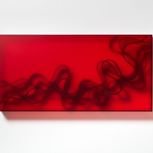 The Great Acceleration 102 , 2019, Wandobjekt, Acrylglas, EPDM, 120 x 60 x 12 cm