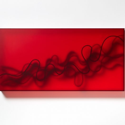 The Great Acceleration 10 , 2019, Wandobjekt, Acrylglas, EPDM, 120 x 60 x 12 cm