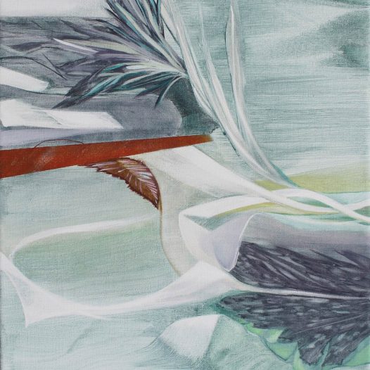 Bonding, 2025, Acryl auf Leinwand, 50 x 40 cm, € 1.800,-