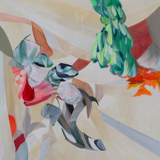 HAX PAX MAX, 2025, Acryl auf Leinwand, 120 x 110 cm, € 4.600,-
