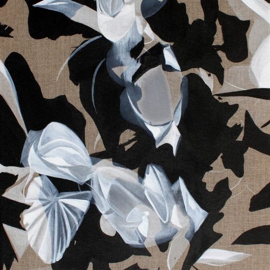 Keepsake 1/2025, Tusche und Acryl auf Leinwand,  50 x 40 cm, € 1.800,-