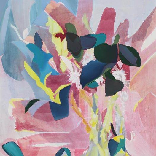 Lovers of light and dark, 2025, Acryl auf Leinwand, 120 x 110 cm, € 4.600,-