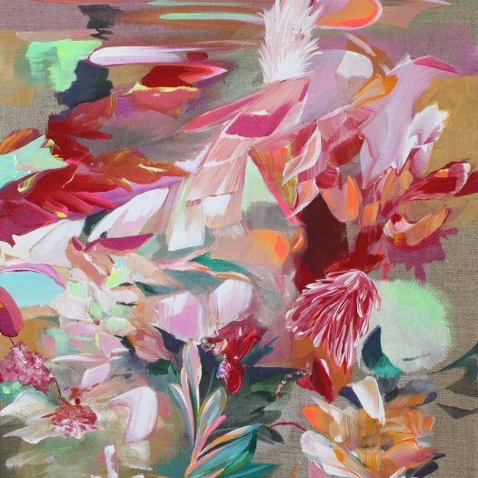 Rauschender Rausch | Jamboree, 2026, Acryl auf Leinwand, 50 x 40 cm, € 1.800,-