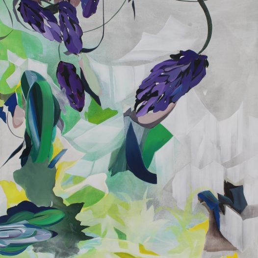 Shoreland, 2025, Acryl auf Leinwand, 120 x 110 cm, € 4.600,-