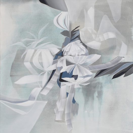 Solve me tender, 2025, Acryl auf Leinwand, 100 x 90 cm, € 3.800,-