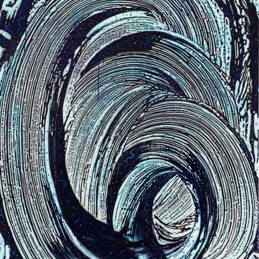 Drift, 2025, 200 x 140 cm, Malerei / Reliefdruck auf Leinwand, € 14.500,-