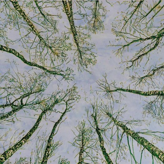 Endlich, 2025, 
Mischtechnik auf Leinwand, 170 x 250 cm, € 18.000,-