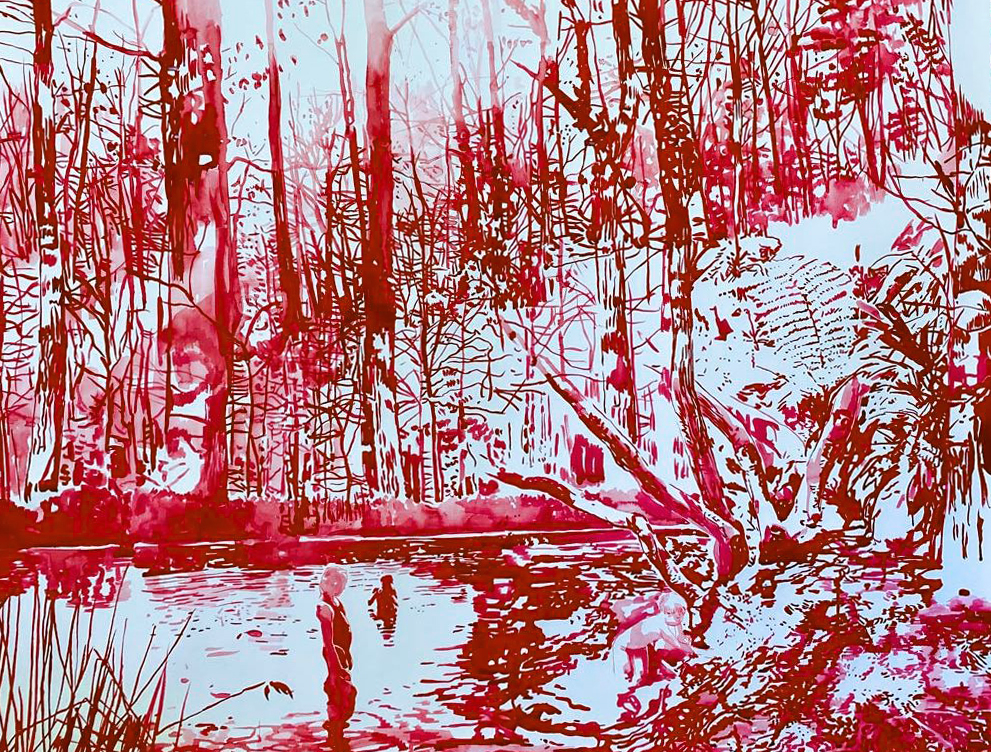 Malgosia Jankowska: Waldsee Detail