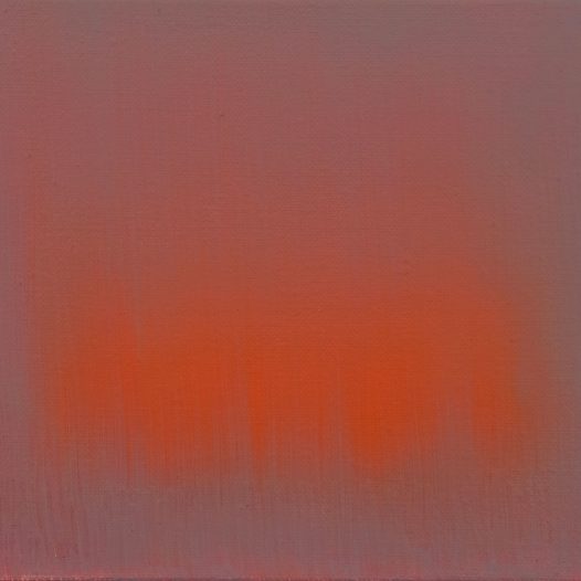 later on, 2026, Tempera auf Leinwand, 27 x 32 cm