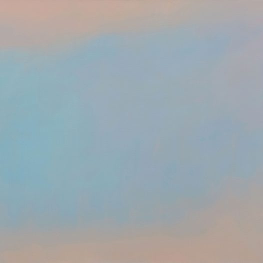 open, 2026, Tempera auf Leinwand, 130 x 260 cm