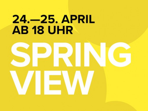 Spring View der Galerien Frankfurt Mitte