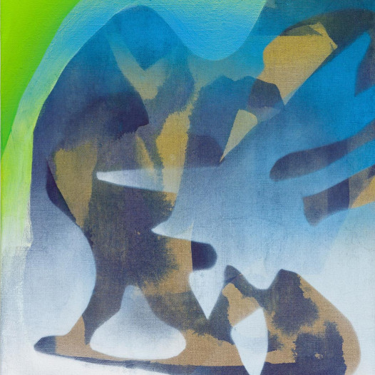 Springingkerl, 2023, Airbrush, Acryl, Leinwand, 60 x 50 cm, € 2.500,-