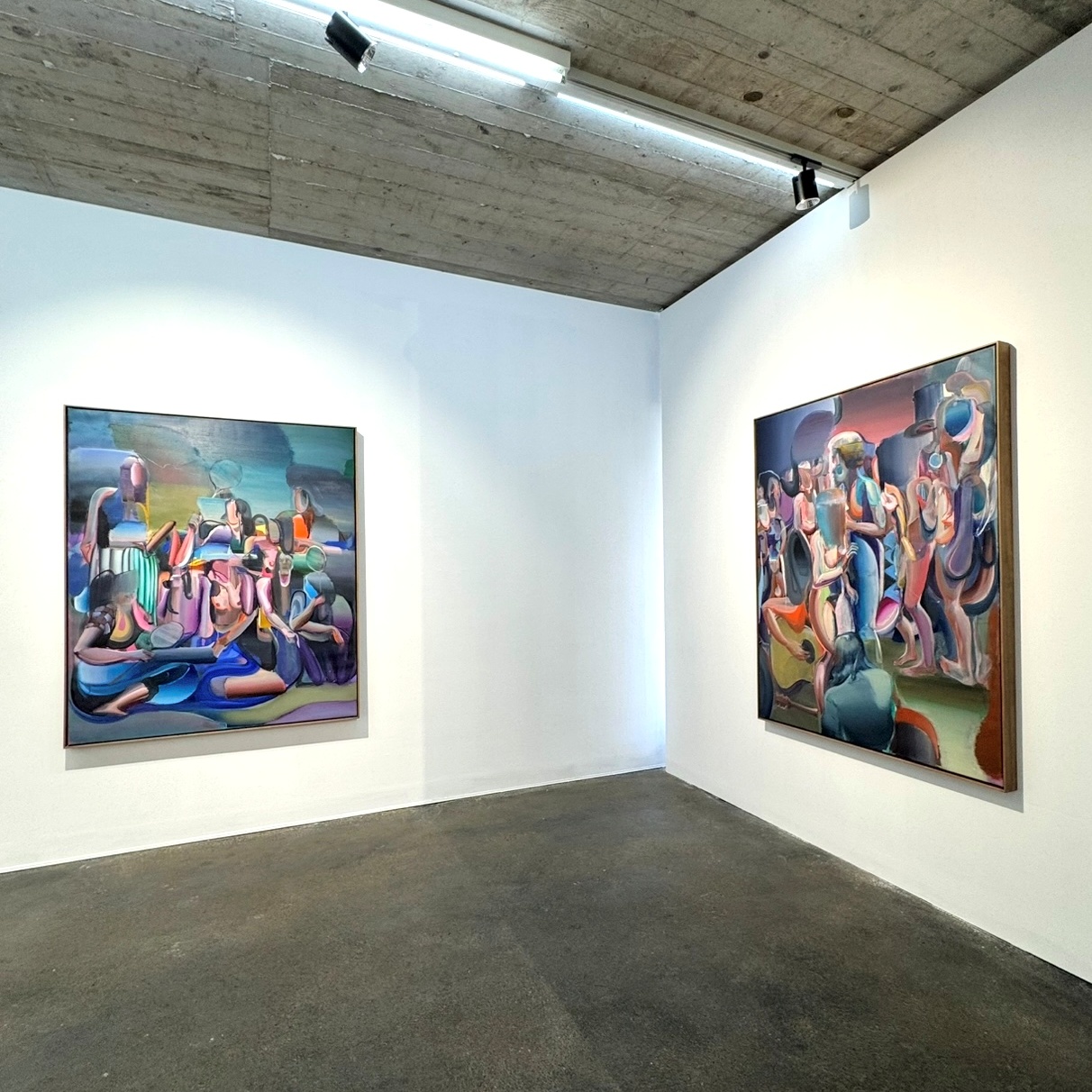 Arbeiten von Justine Otto in der Galerie Maurer
