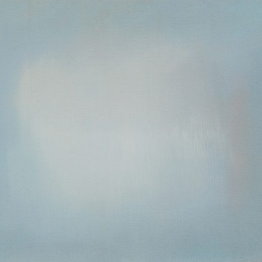 growing white, 2026, Tempera auf Leinwand, 32 x 40 cm