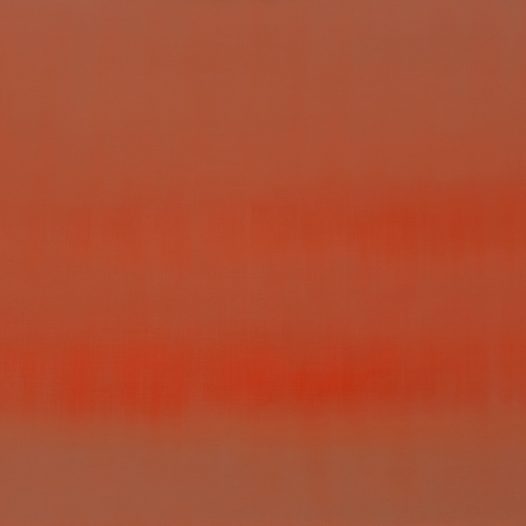 slowly, 2026, Tempera auf Leinwand, 130 x 260 cm